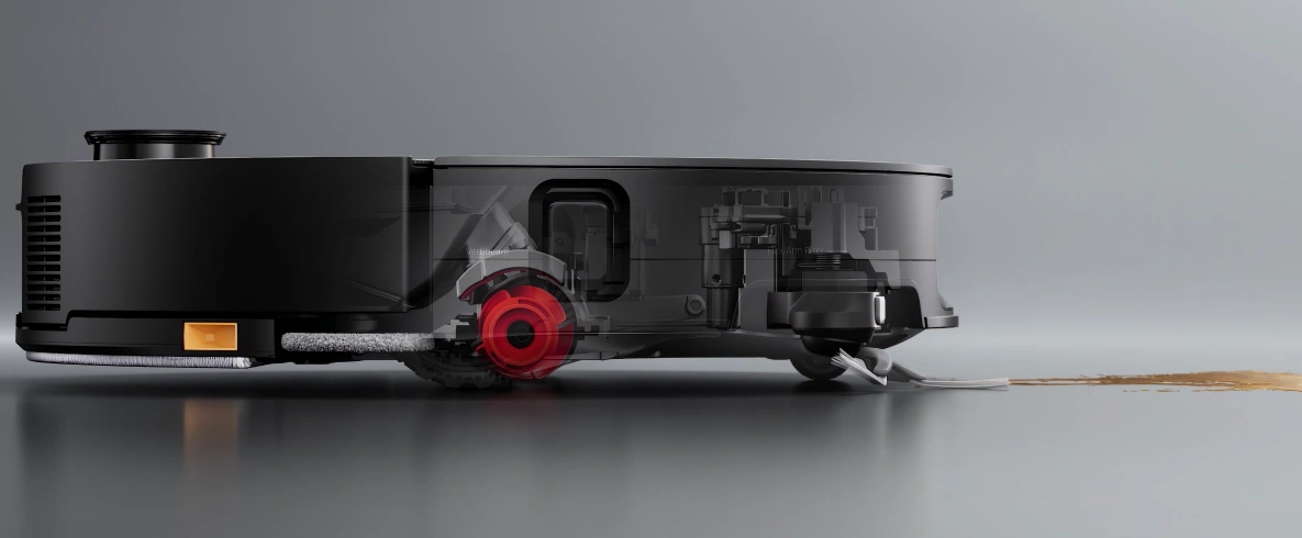 Roborock Saros 10 dulkių siurblys - robotas, juoda, 26 nuotrauka